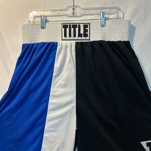 Title Boxing Shorts
